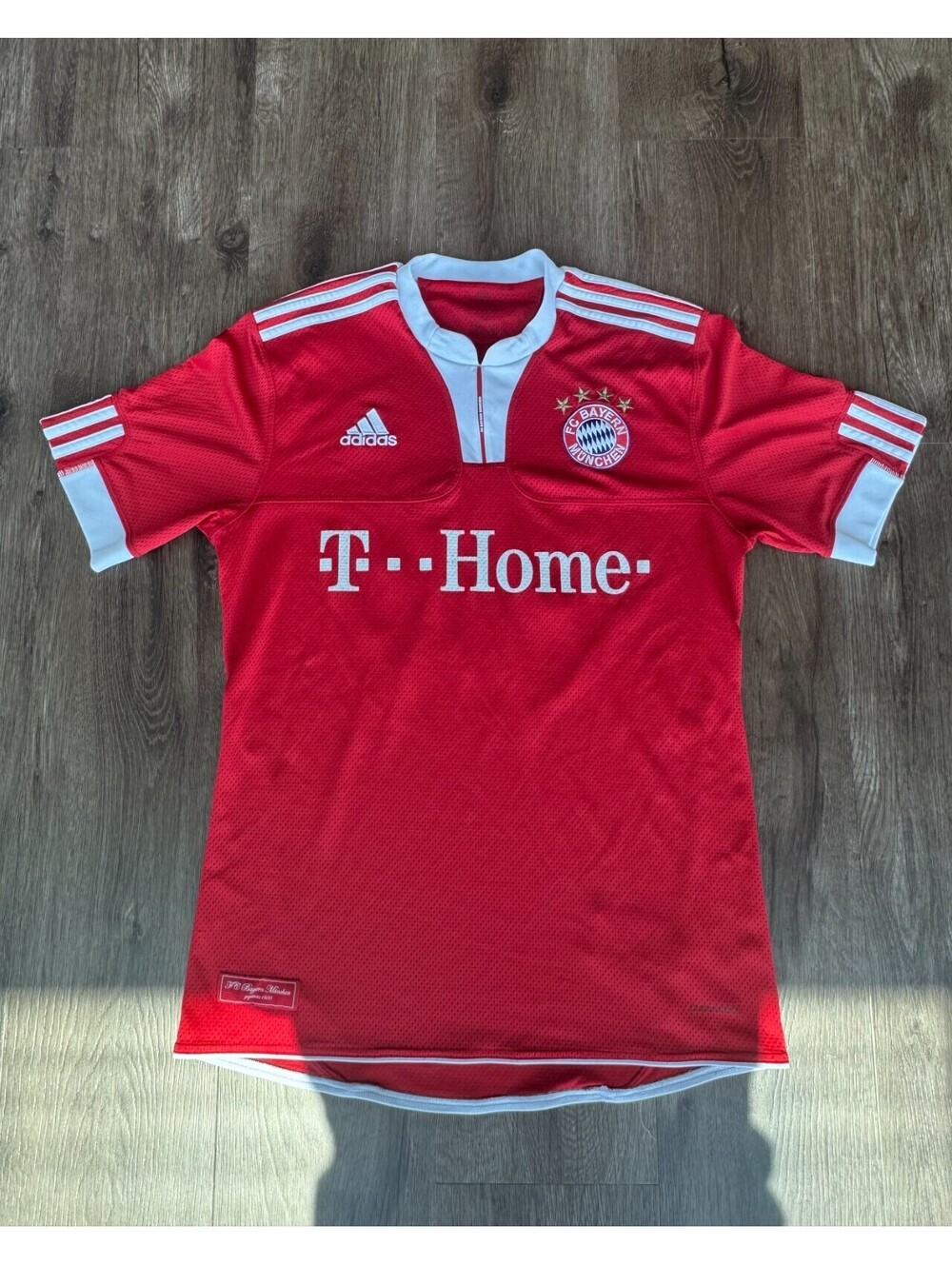 Adidas Bayern Munich 2007-09 T-Home Home Jersey Size M Number #15 Rare Soccer G+